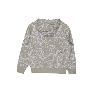 Beige Cotton Hoodie