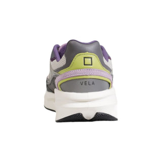 Graue Chunky-Sneaker aus Stoff