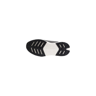 Graue Chunky-Sneaker aus Stoff