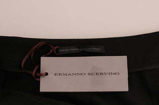 Schwarze Stretch-Leggings Hose