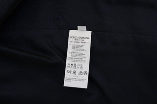 Blaue STAFF Weste aus Wollstretch