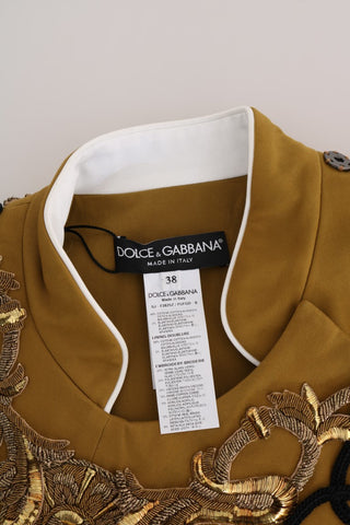 Chaleco de cristal amarillo con cruz