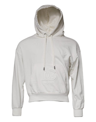 Weißes Logo Kapuzenpullover Herren Sweatshirt Pullover