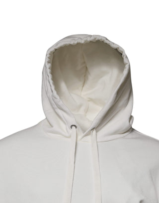 Weißes Logo Kapuzenpullover Herren Sweatshirt Pullover