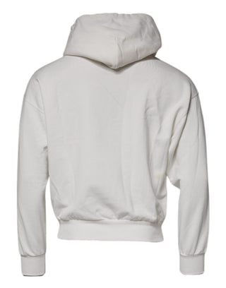 Weißes Logo Kapuzenpullover Herren Sweatshirt Pullover