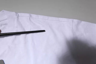 White DG Logo Cotton Crew Neck T-shirt