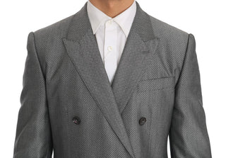 Schwarzer Stretch-Anzug mit Kristallbienen-Slim-Fit
