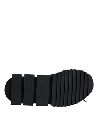 Schwarze Sorrento Socken-Sneaker