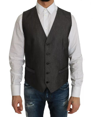 Chaleco y blazer MARTINI gris de dos piezas