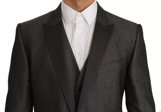 Chaleco y blazer MARTINI gris de dos piezas