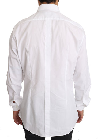 Camisa de vestir blanca de algodón GOLD