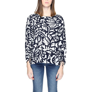 Blue Viscose Blouse