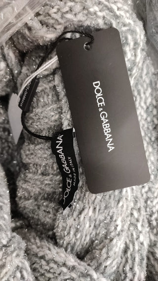 Pullover aus grauem Kaschmir mit Rollkragen