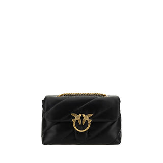 Black Calf Leather Bos Taurus Shoulder Bag