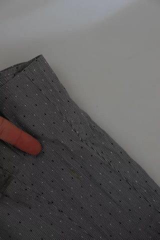 Camisa formal gris SICILIA con puntos y corte semi ajustado  