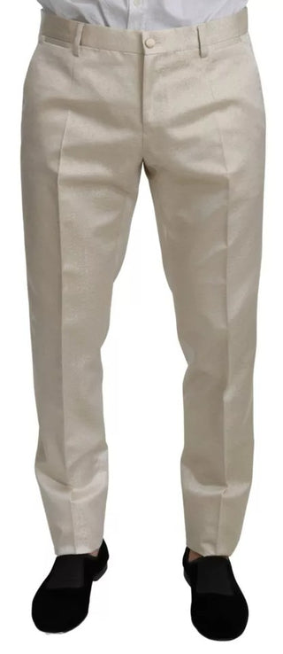 Traje de 3 piezas de lana crema beige SICILIA con chal  