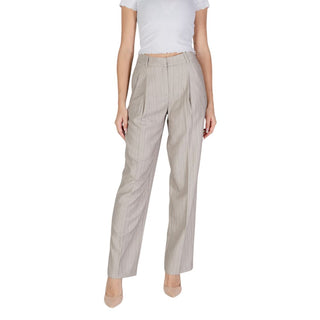Graue Freizeithose aus Polyester