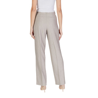 Graue Freizeithose aus Polyester