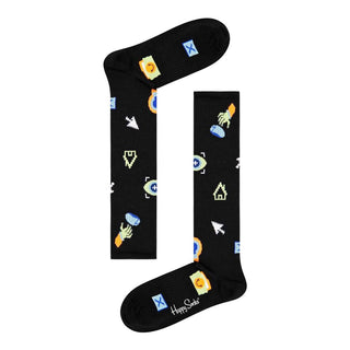 Black Cotton Socks