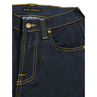 Blaue Damenjeans aus Baumwolle
