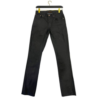 Jeans de algodón negro para hombre