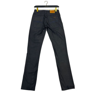 Jeans de algodón negro para hombre