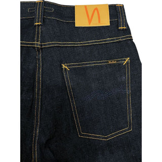 Blaue Baumwoll-Herrenjeans