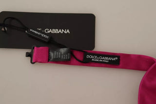 Pink 100% Seide Verstellbare Halsfliege Herren