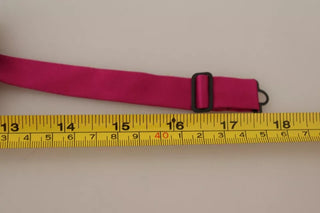 Pink 100% Seide Verstellbare Halsfliege Herren