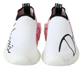 Zapatillas Sorrento rosa con logo blanco