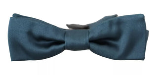 Blaue 100% Seide Verstellbare Herren-Fliege