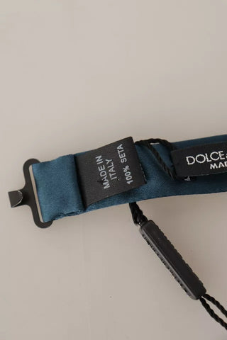 Blaue 100% Seide Verstellbare Herren-Fliege