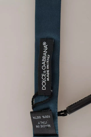 Blaue 100% Seide Verstellbare Herren-Fliege
