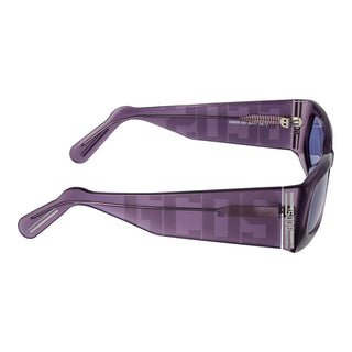 Lila Azetat-Sonnenbrille
