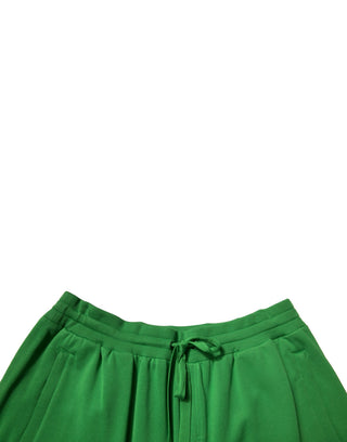 Grüne Bermudashorts für Herren aus Baumwollmischung