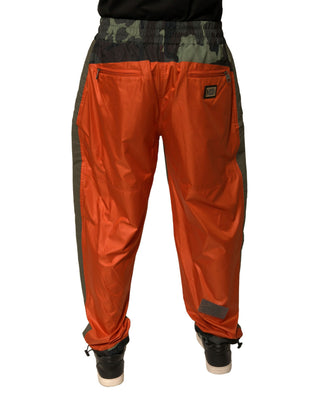 Mehrfarbige Camouflage Jogger Cargo Hose