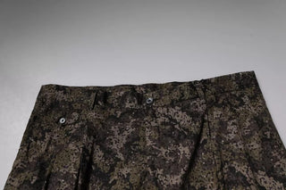 Pantalones de vestir para hombre con camuflaje multicolor