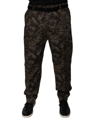 Pantalones de vestir para hombre con camuflaje multicolor