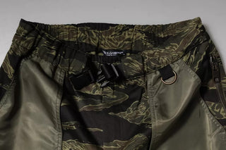Green Cotton Jogger Cargo Pants