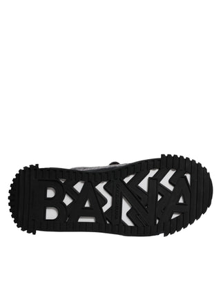 Grau Schwarze NS1 High Top Stiefel Sneakers Schuhe