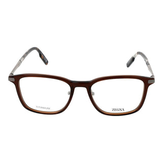 Braune Brille aus Kunststoff und Titan (Gestelle)