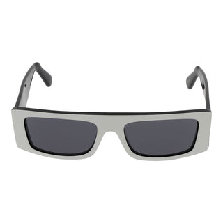 Weiße Kunststoff-Sonnenbrille