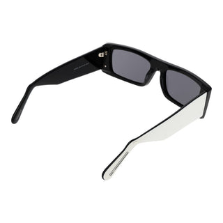 Weiße Kunststoff-Sonnenbrille