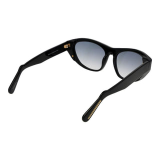 Schwarze Acetat-Sonnenbrille
