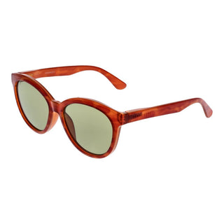 Orangefarbene Kunststoff-Sonnenbrille
