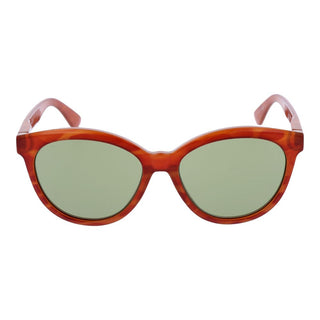 Orangefarbene Kunststoff-Sonnenbrille