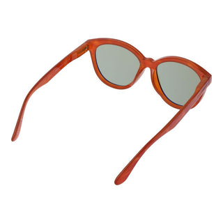 Orangefarbene Kunststoff-Sonnenbrille