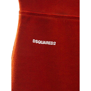 Rote Baumwoll-Sporthose