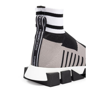 Schwarzer Stoff-Sneaker
