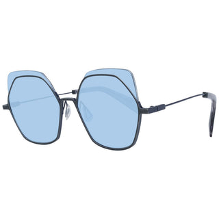 Graue Sonnenbrille aus Metall & Kunststoff
